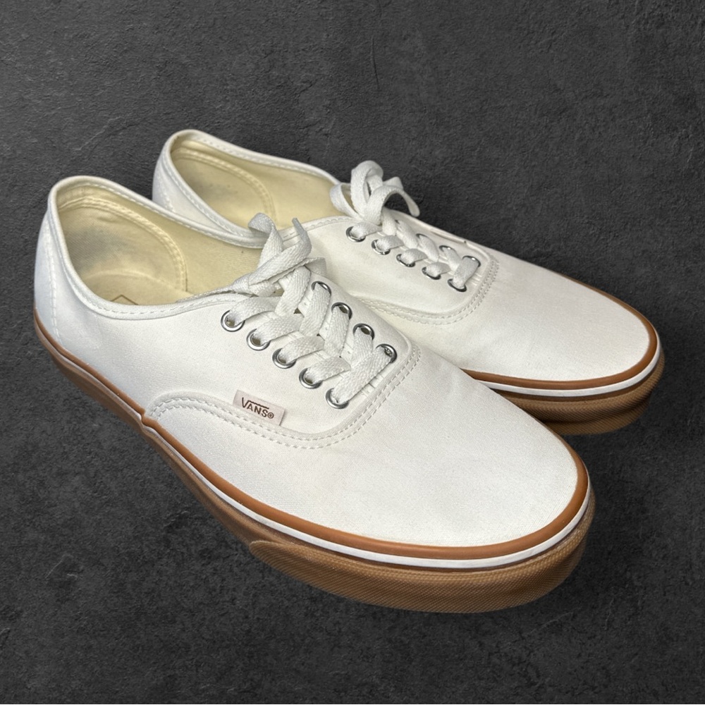Vans skate authentic shoes white size U.S. men’s 10 - Picture 2 of 13